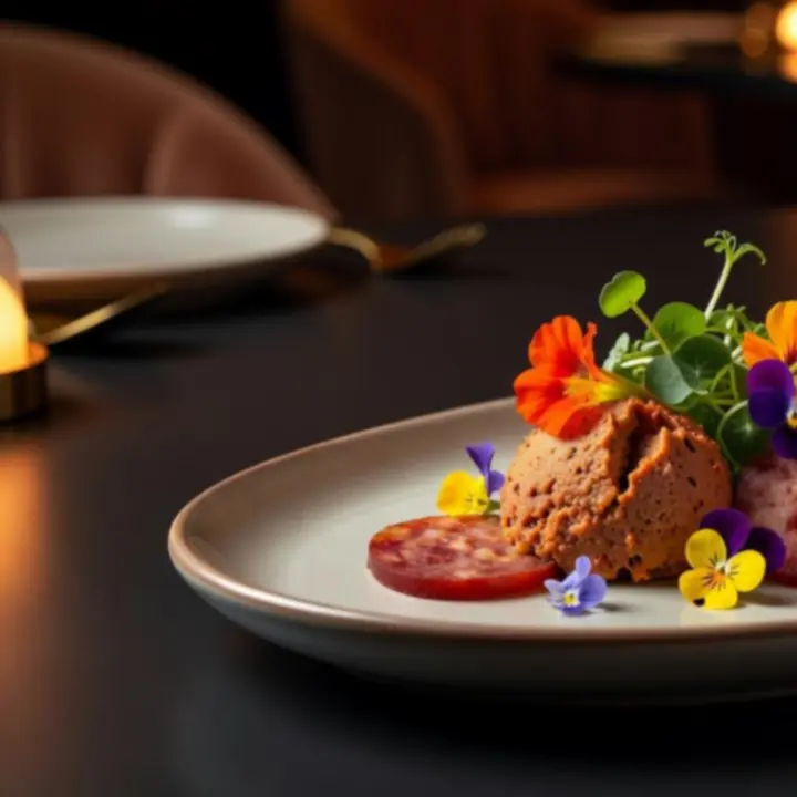 Fine dining előételek művészi tálalásban